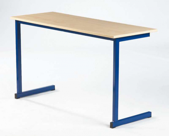 Table scolaire biplace